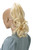 CAISHA 14" Wavy Clip On Ponytail With Butterfly Clip Hairpiece Heat-resistant Synthetic Fibres Bleach Blonde H84