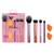 Real Techniques 6 Piece Everyday Essentials Makeup Brush Set, Includes 4 Brushes & 2 Makeup Sponges, For Foundation, Blush, Bronzer, Contour, Eyeshad