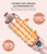 Terviiix Thermal Brush 1.5 Inch Create Voluminous Style & Loose Hair, Ceramic Tourmaline Ionic Hot Brush Heated Curling Brush, Digital Display 9 Temp