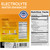 PowderVitamin Electrolytes Powder Plus (50 Servings) Tangerine Pineapple Electrolyte Powder 0 Calorie Keto, 0 Sugar, No Maltodextrin,1000mg Potassium