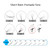 Premade Fans Eyelashes Loose Lashes Premade 7D Fan/C-Curl/Thickness 0.07 mm/Eyelash Extension Volume Lash Fans (1000Fans, 13)