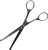 Mars Professional Stainless Steel Curved Ball-Tip Hair Scissors, Microserrated, 6.5" Length