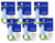 NIVEA Smoothness Lip Care SPF 15, 0.17 oz (Pack of 6)
