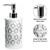 Popular Bath Monaco, Lotion Pump, White