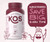 KOS Organic Beetroot Capsules 1500mg - USDA Organic, Antioxidant Power from Organic Beet Root Superfood, Supports Healthy & Active Lifestyle - Non-GM