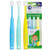 Brilliant Oral Care Baby Toothbrush with Soft Bristles and Round Head, for a Toddler Approved, Easy to Use All-Around Clean Mouth, 4-24 Months, When