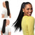 CAISHA 22" Hairpiece Ponytail Extension Drawstring Voluminous Straigtht Dark Brown PH502