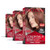 Revlon Colorsilk Beautiful Color Permanent Hair Color, (OLD VERSION) 55 Light Reddish Brown (Pack of 3)