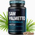 Saw Palmetto with Stinging Nettle Capsules - 2X Prostate Support Supplement for Mens Health - 120 Count - DHT Blocker for Urinary Tract Function and