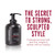Scruples Enforce Sculpting Glaze - Strong Hold Hair Gel to Create Body & Lift - Weightless Hair Glaze Without Build Up - Water Soluble Formula for Al