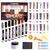 Wood Floor Scratch Repair - Set of 39 - Hardwood Floor Repair Kit Wood Filler Putty, Wood Markers Furniture Repair Kit Touch Up Pens for Scratch Stai