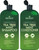 First Botany Tea Tree Mint Shampoo & Conditioner for Men & Women - Pure Tea Tree & Peppermint Oil - Fights Hair Loss, Dandruff, Lice & Itchy Scalp, P