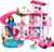 Barbie Dreamhouse, Pool Party Doll House with 75+ Pieces and 3-Story Slide, House Playset, Pet Elevator and Puppy Play Areas