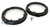 Metra 82-5605 Rear 6.5-Inch Speaker Wire Wall Plate (Speaker Wall Plate) 1 Pair - Black