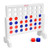 GoSports 2 foot Width Giant 4 in a Row Game with Carrying Case, Made from Wood