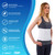 NYOrtho Abdominal Binder for Women - Soft Belly Wrap for Post-Surgery Recovery, Swelling, Hernia & Core Support - Plush, Adjustable, Latex-Free Compr