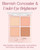 Mineral Fusion Makeup Cream Concealer Eye Palette Quad - 4 Light to Neutral Shades - Indulgence - Blemish Concealer & Under Eye Brightener - With Vit
