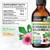 BIO KRAUTER® Echinacea Goldenseal for Immune & Respiratory Support - Pure Vegan Echinacea Drops with Goldenseal - Natural Respiratory Supplements 4 F