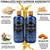 Rachelle Parker Hair Care Set for Men, Natural and Organic Shampoo and Conditioner for Fine and Thinning Hair Supports Healthier Growth, Repairs Dama