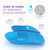 Heel That Pain® Heel Seats® Insoles for Plantar Fasciitis, Heel Pain, and Heel Spurs - Patented Fascia-Bar® Orthotic Heel Cups - Firm Rubber, Small (