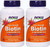 Now Foods Biotin 10 mg Extra Strength 120 Vcaps, Pack of 2