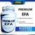 Pride Nutrition Premium EFA Omega 3-6-9 Supplement for Men and Women 5 in 1 - EPA, DHA, GLA, ALA & CLA Essential Fatty Acids with Fish Oil - Softgel