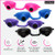 Super Sunnies Tanning Bed Goggles FDA Compliant UV & Red Light Therapy Protection - Assorted Colors 12 Pack