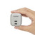 Ventev 65W ULTRAFAST USB C Universal Dual GaN Mini Wall Charger
