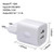 European Wall Charger, Vifigen 2-Pack USB 2.1AMP Universal Europe Charger Block Dual Port Plug Compatible for iPhone 17 16 15 14 13 12 11 Pro Max XS
