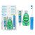 Handy Solutions Oral Care 3-Piece Travel Size Set w/Mouthwash, Toothpaste, & Folding Toothbrush (Pack of 6), TSA Approved
