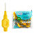 TePe Pack of 25 Interdental Brush Original, Soft Dental Brush for Teeth Cleaning, 4, Yellow