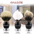 Anbbas Silvertip Badger Shaving Brush,Black Resin & Alloy Handle for Men Wet Shave,Pure Badger Hair,No Hair Shedding,No Terrible Smell