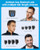 GLAKER Hair Clippers for Men - Cordless 2 in 1 Versatile Hair Trimmer with ABS Guards,Professional Haircutting Kits for Blending & Fade Cuts