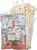 Organic Natural Pure Enoki Mushroom (flammulina velutipes) Enokitake Dried Bulk Herbs -(3.52 Ounce (100gram))