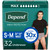 Depend Fresh Protection Adult Diapers, Incontinence Underwear for Men, Disposable, Maximum, Small/Medium, Grey, 32 Count, Packaging May Vary