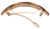 France Luxe Oval Volume Barrette - Caramel Horn