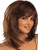 Auflaund Fashion Bob Middle Length Straight Layered Brown Hair Wigs for Women Cosplay + Wig Cap