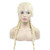 sylvia Long Blonde Double Braids Synthetic Lace Front Wig with Baby Hair 613# Blonde 2 Braids Long Natural Braided Synthetic Wig Heat Resistant Fiber