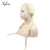 sylvia Long Blonde Double Braids Synthetic Lace Front Wig with Baby Hair 613# Blonde 2 Braids Long Natural Braided Synthetic Wig Heat Resistant Fiber