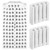 Potchen 300 Pcs Toe Separators for Nail Polish Bulk Toe Separator Pedicure Correct Foot for Men Women Nail Polish Comfy Soft Pedicure Supplies(White)