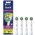 Oral-B CrossAction Electric Toothbrush Replacement Brush Heads Refill, 4ct