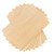 Hammont Basswood Sheets Pack of 8-12"x8" Laser Wood, 1/16 Thin Wood for Crafts - Unfinished Plywood Board Wooden Sheets