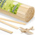 Pllieay 100 Pieces Bamboo Sticks for Craft, Wood Strips Wooden Extra Long Sticks for Crafting (15.75 Inches Length × 0.35 Inches Width)
