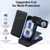 Wireless Charger, Tribone 3 in 1 Foldable Fast Charger for iPhone 17 16 15 14 13 12 11 Pro Max XR XS 8 Plus, for Apple Watch 11 10 9 8 7 6 5 4 3 2 SE