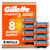 Gillette Fusion5 Power Razor Blades for Men, 5-Blade Razor Refills, 8 Count