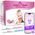 Easy@Home Ovulation Test Strips and Pregnancy Test Strips Combo Kit, Package May Vary (100LH+20HCG)