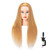 Hairlink 24-26'' Mannequin Head With Human Hair Styling Training Head Dolls for Cosmetology Manikin Maniquins Practice Head with Stand (6611W2718H)