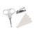 Dreambaby 6pc Baby Manicure Grooming Set with Safety Scissors, Nail Trimmers, and Emory Boards