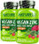 NATURELO Vegan Zinc Immune Support Capsules - Whole Food Complex with Vitamin C for Healthy Skin, Hair, and Nails - 120 Capsules (Pack of 2)