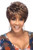 Vivica A. Fox AMY-V, Heat Resistant Fiber, Pure Comfort Cap, Layered Short Pixie Style with Tapered Back, Full Wig (FS4/27)